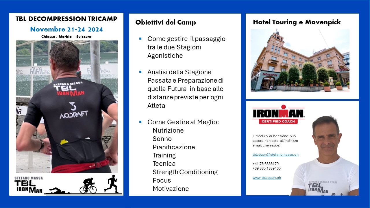 TRIATHLON CAMP PROGRAMMA